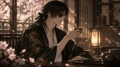 Le shogun à Yoshiwara