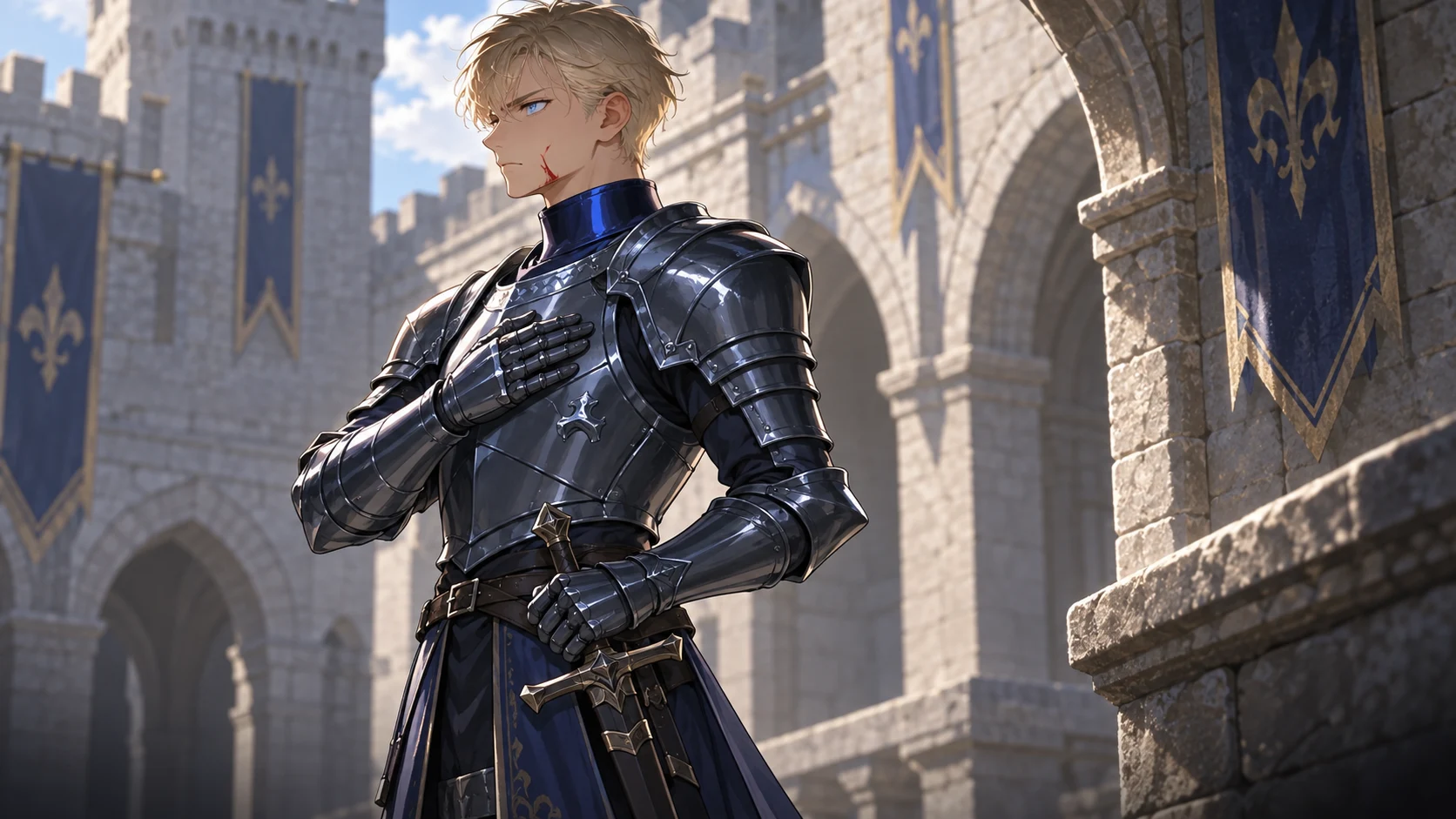 Le chevalier au cœur fermé