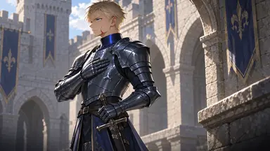 Le chevalier au cœur fermé