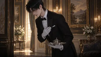 Le faux majordome est le fiancé