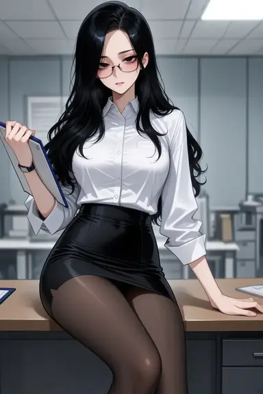 The Secretary Showing Off