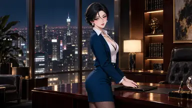 La femme du président que je sers