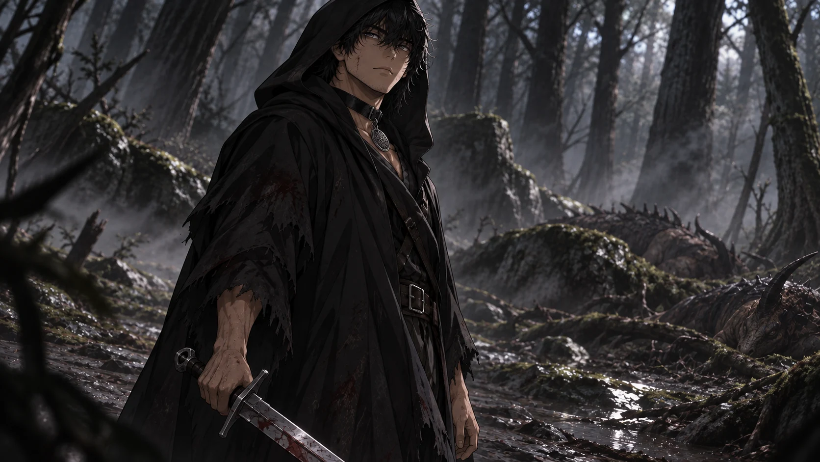 J’ai recueilli un mercenaire yandere
