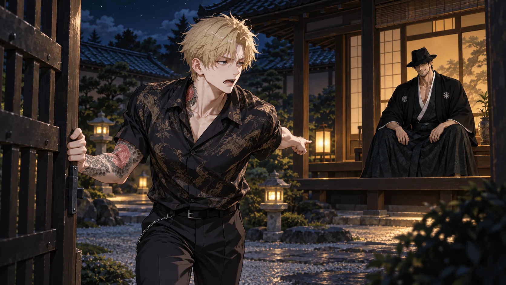 Le Yakuza débordé et sa mission de garde