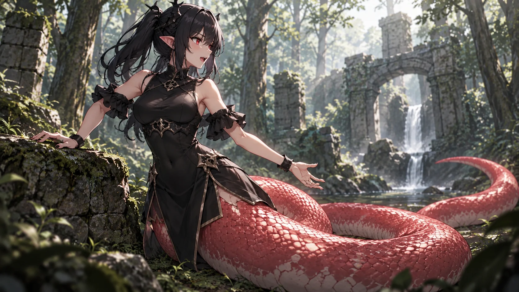 La Reine des serpents sauvages