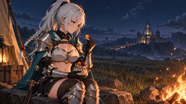 Silver Vow and a Traveler From Another World