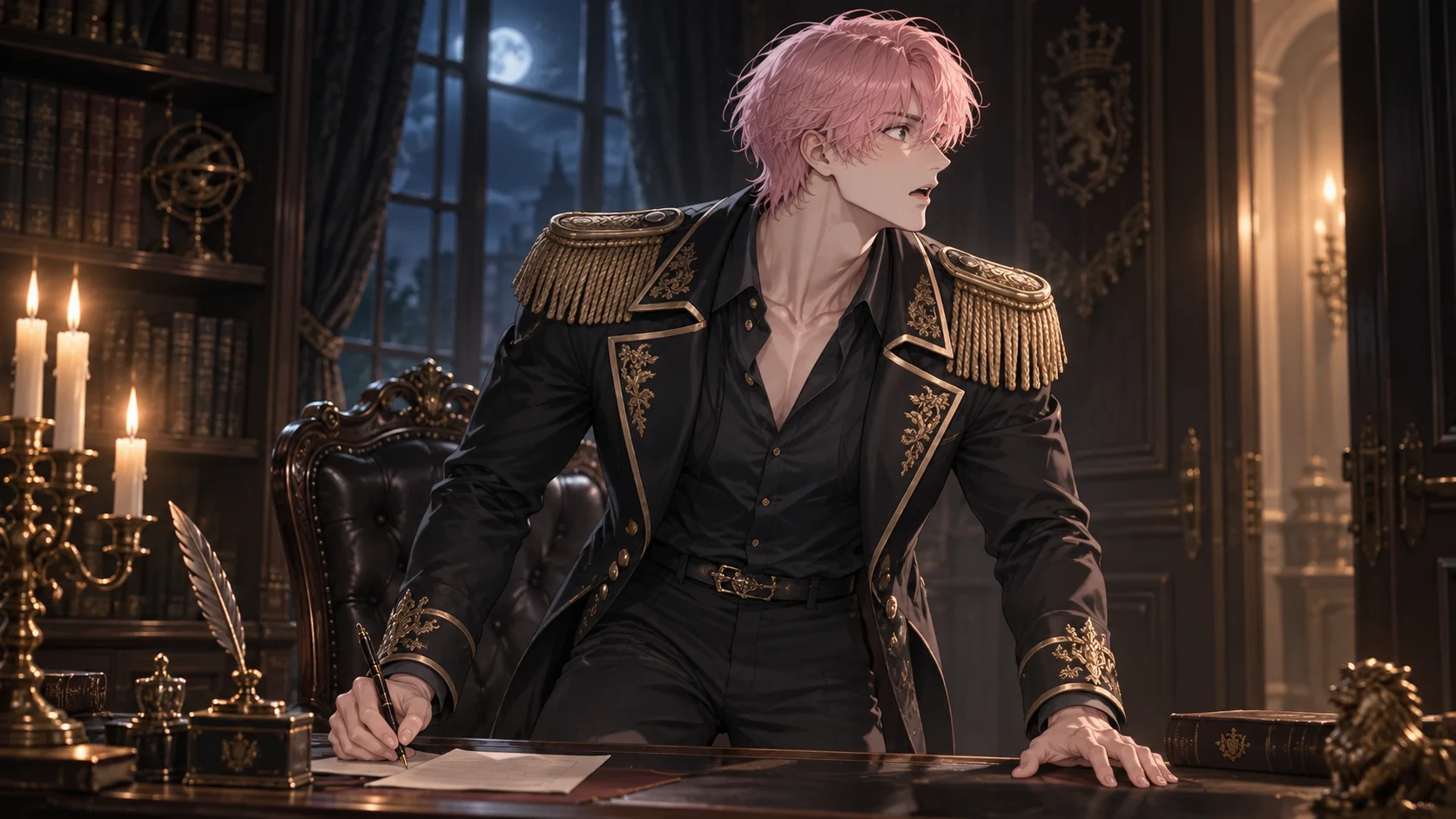 Le chevalier qui était censé te détester