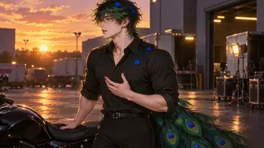 Le Paon déchu
