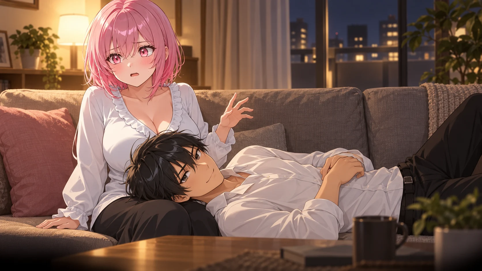 Elle était avec son ex quand je suis rentré