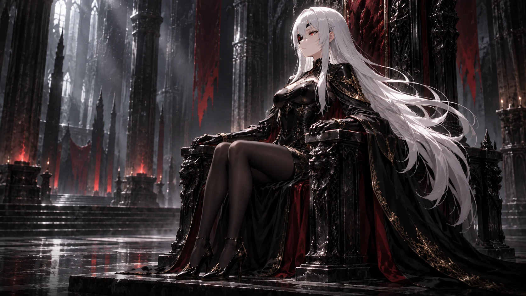 La Reine des démons figée