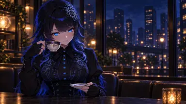 L'héroïne de rang S à l'autre bout du café