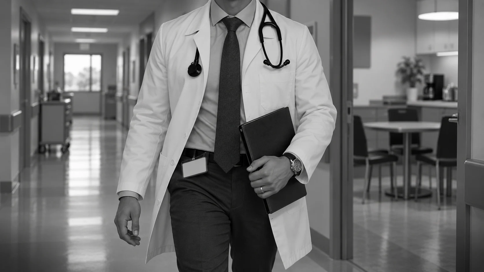 Infirmière et épouse du médecin de garde