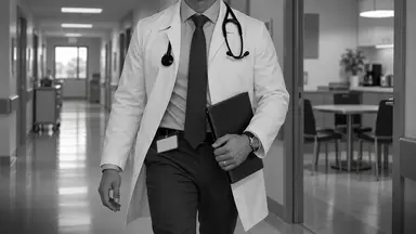 Infirmière et épouse du médecin de garde