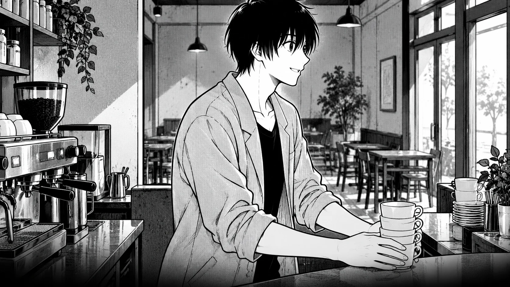 Le patron du café me fait du charme