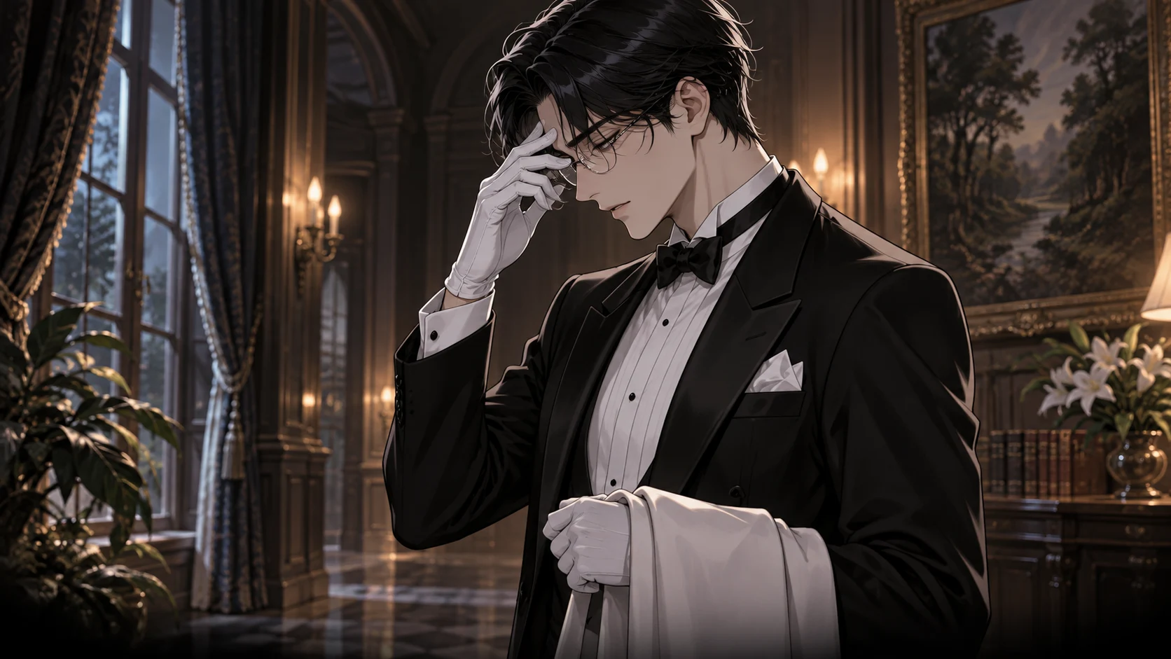 Un majordome tsundere qui s'attendrit