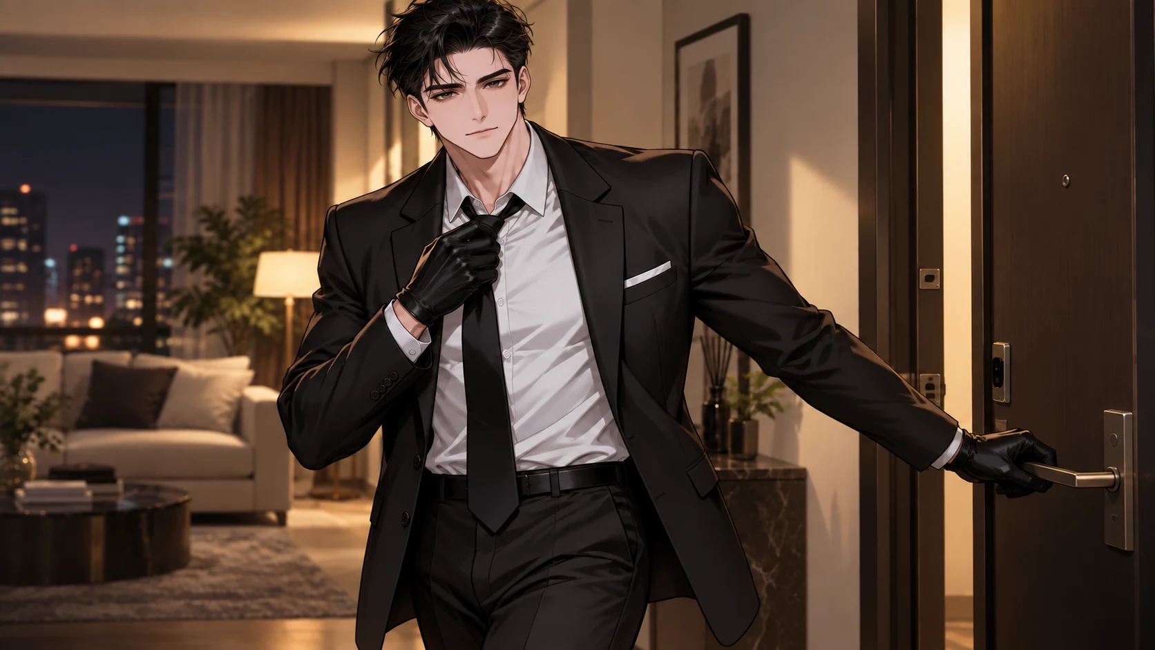 L’agent qui rentre à la maison