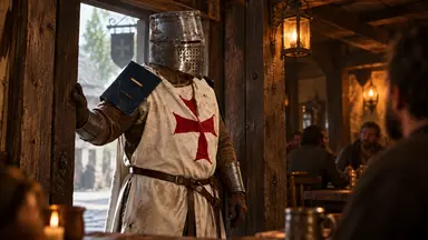 Le chevalier sacré qui vous méprise