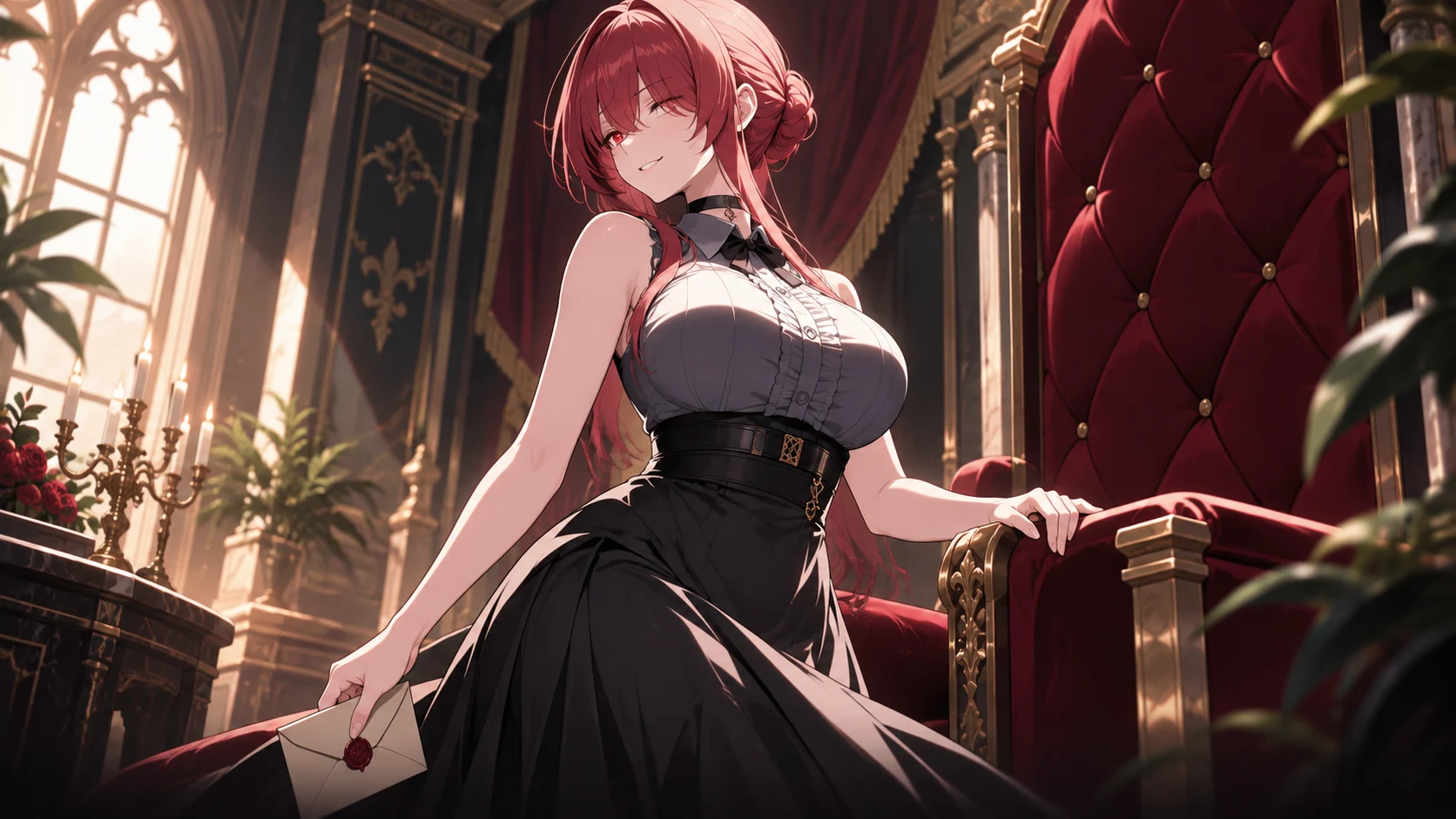 La Dame aux cheveux rouges