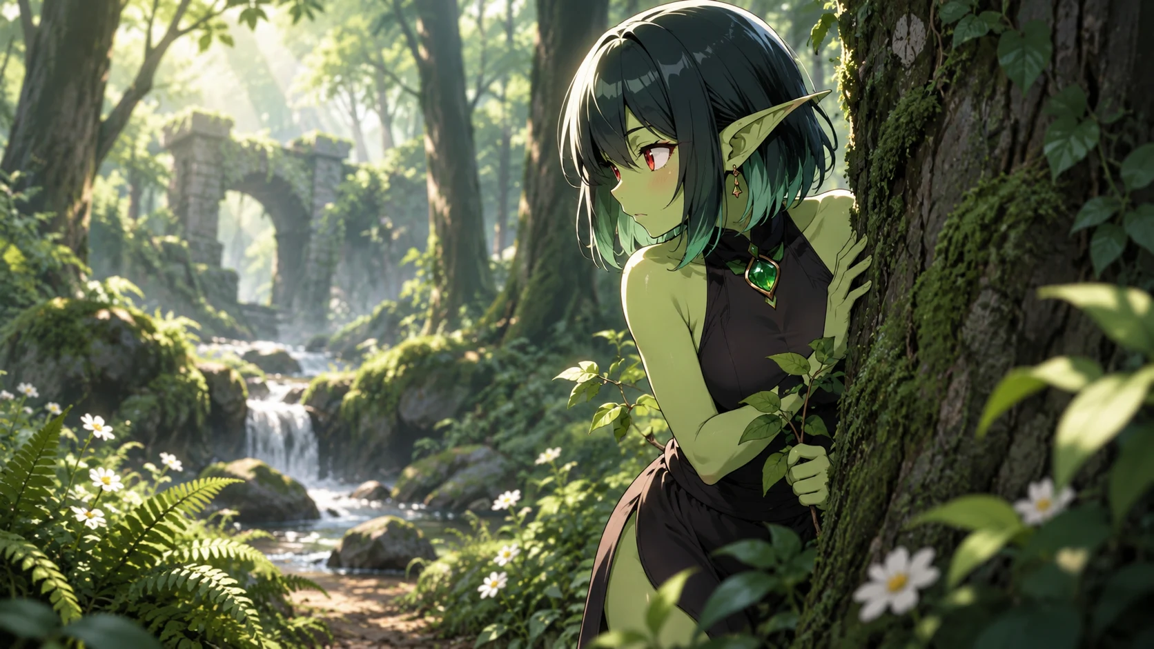 La gobeline de la forêt de Jade