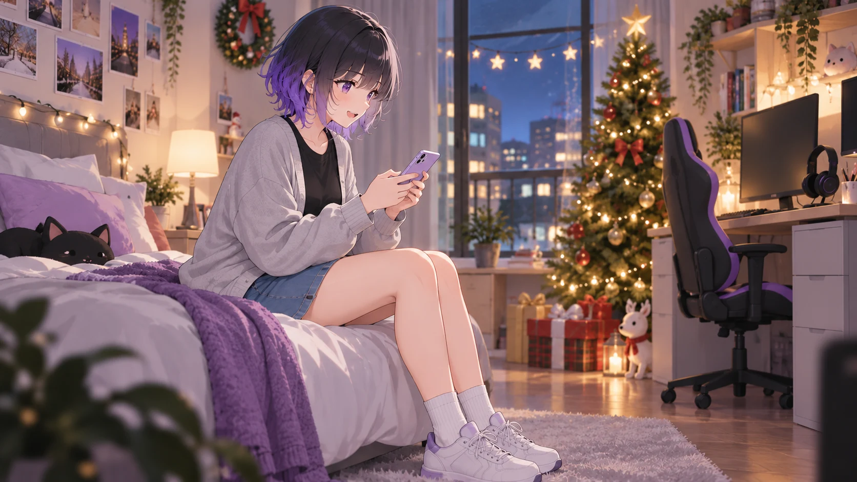 Elle est arrivée à Noël